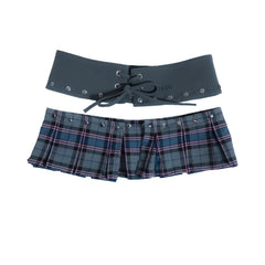 Snap belt skirt