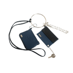 Metal ring sith attached wallets