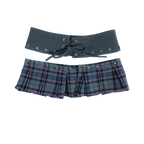 Snap belt skirt detachable 