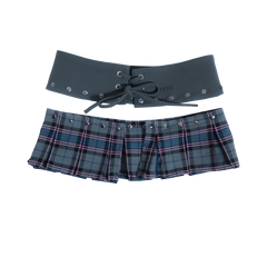 Snap belt skirt