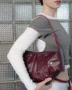 AURA Handbag - Crimson