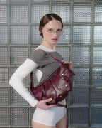 AURA Handbag - Crimson