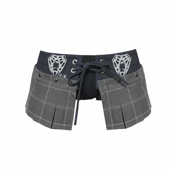 Cleo Snap Belt Skirt