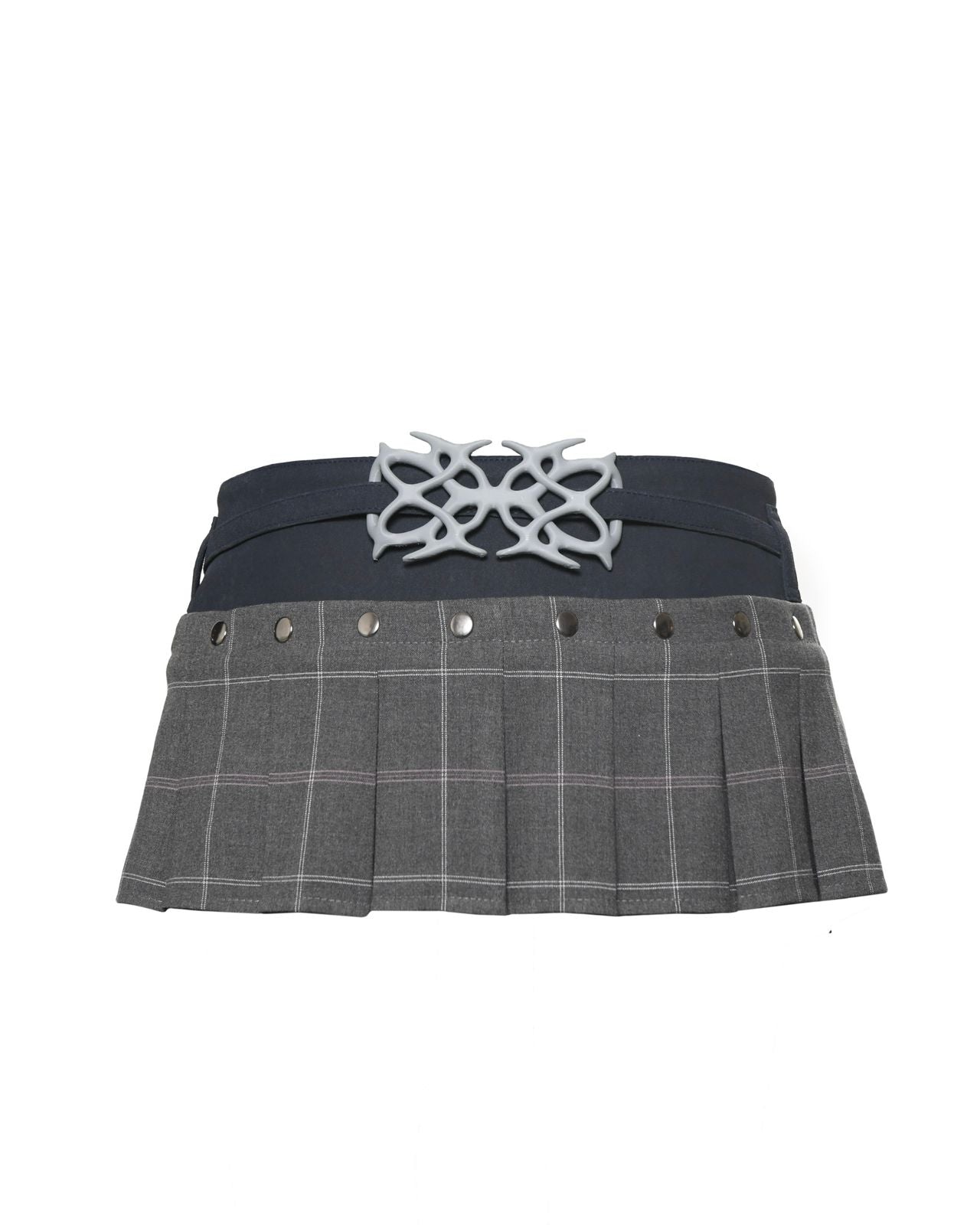 Cleo Snap Belt Skirt